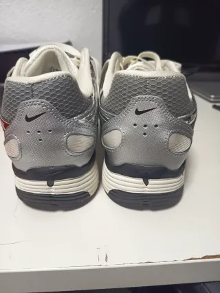 Tenis Nike P6000 Plata y Blanco