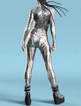 Disfraz Cyberpunk Fiesta Talla M