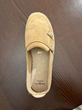 Alpargatas Harry's Beige Talla 42 Nuevas