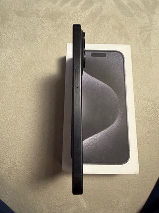 iPhone 15 Pro 512GB Titanio Negro Perfecto estado.