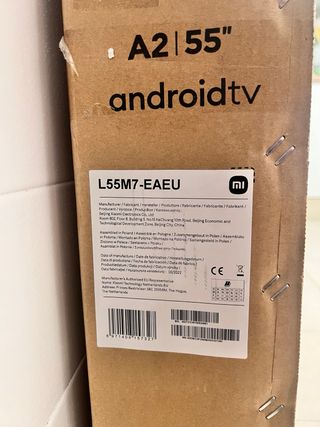 smart tv Xiaomi A2 55” 4K sin abrir entrega gratis