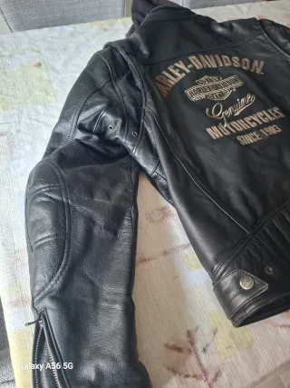 Chaqueta Harley-Davidson Negra Original