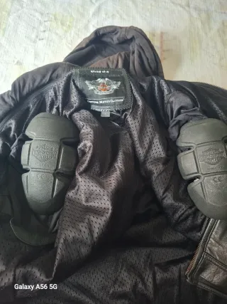 Chaqueta Harley-Davidson Negra Original