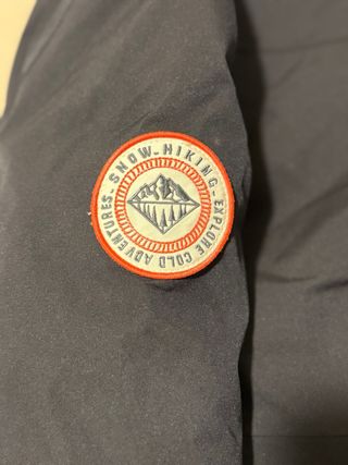 Parka niña Quechua NH900 azul T.10-11