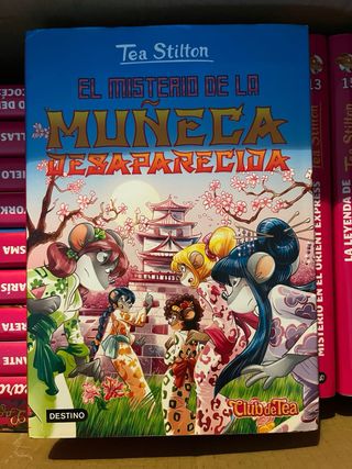 Colección de libros 6, 7, 8, 9 y 10 de Tea Stilton