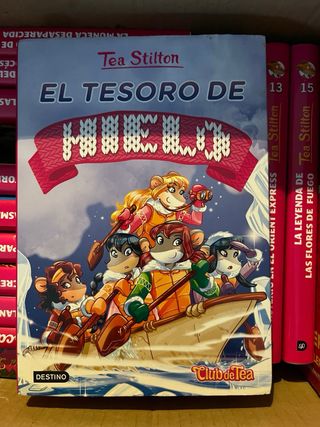 Colección de libros 6, 7, 8, 9 y 10 de Tea Stilton