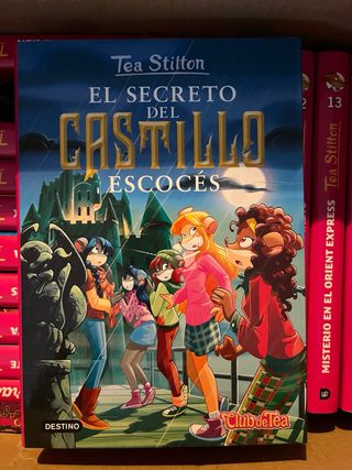 Colección de libros 6, 7, 8, 9 y 10 de Tea Stilton