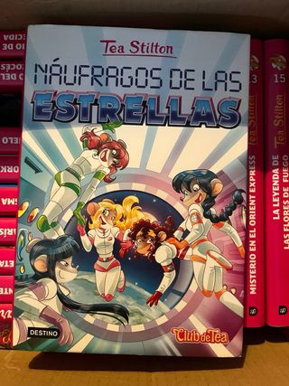 Colección de libros 6, 7, 8, 9 y 10 de Tea Stilton