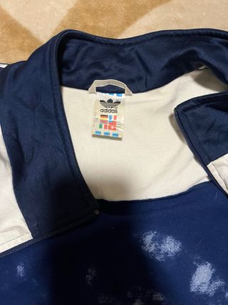 Chaqueta Adidas Retro Azul y Roja