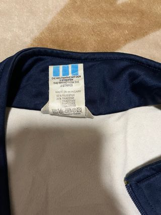 Chaqueta Adidas Retro Azul y Roja