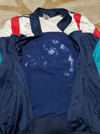 Chaqueta Adidas Retro Azul y Roja