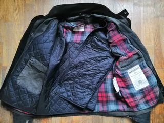 Chaqueta estilo moto clásica Helstons Canvas XL