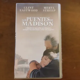 Casete VHS Los Puentes de Madison