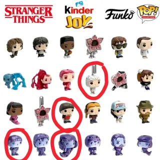 Funko Pop Kinder Joy Stranger Things