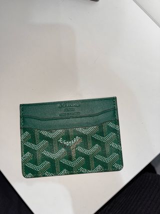Portacarte Goyard Verde
