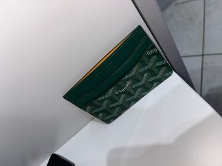 Portacarte Goyard Verde