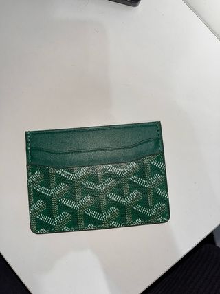 Portacarte Goyard Verde