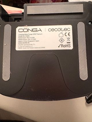 Base de carga Conga 2290 Titanium