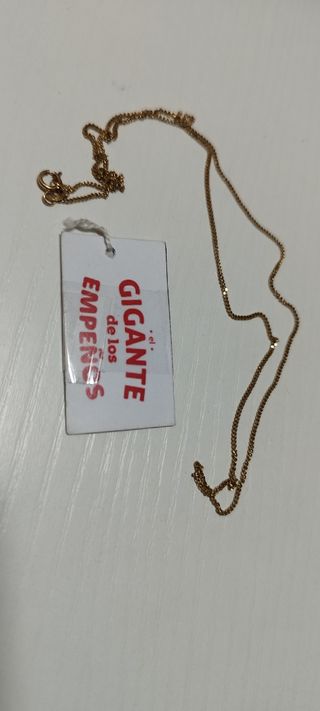 CADENA BARBADA ORO 18K