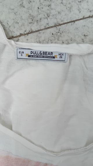 Camiseta tirantes Pull&Bear degradado