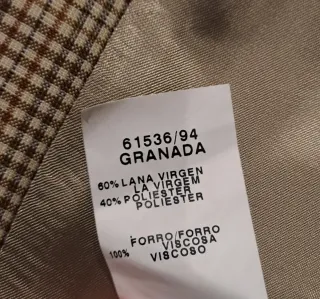 Chaqueta Vestir Emilio Tucci Talla 62