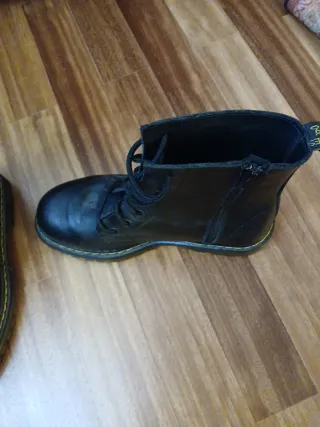 Botas piel negras talla 38