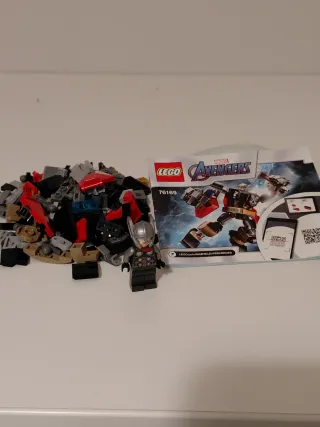 Lote lego de Armaduras Robóticas Marvel