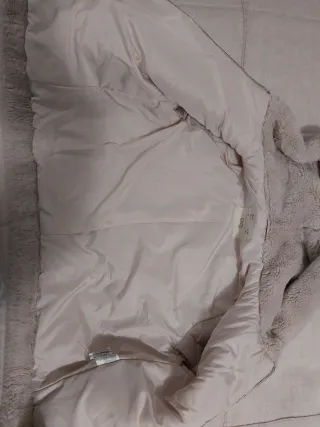 Giacca OVS bambina ecopelliccia beige 11-12 anni