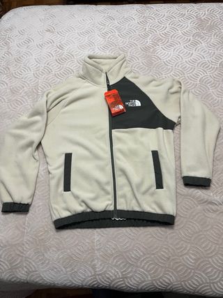 Casaco The North Face Tamanho M Bege/Verde Oliva