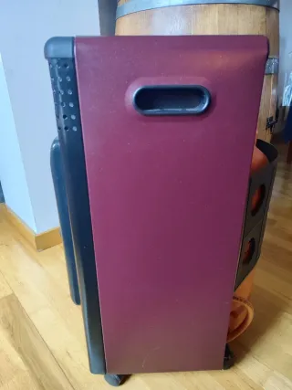 Estufa de gas Orbegozo negra