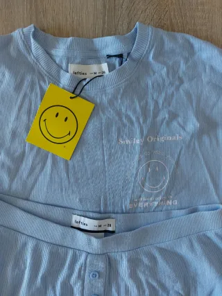 Pijama corto Talla M Azul