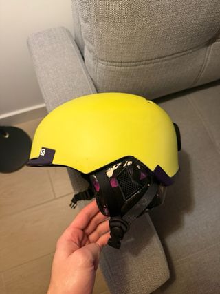 Casco Salomon Amarillo XL
