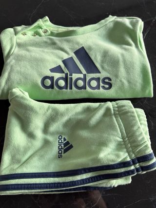 Tuta Adidas Bambino Verde