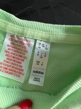 Tuta Adidas Bambino Verde