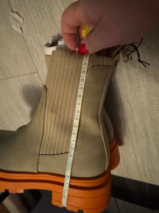 Stivali Promod beige/arancio taglia 37