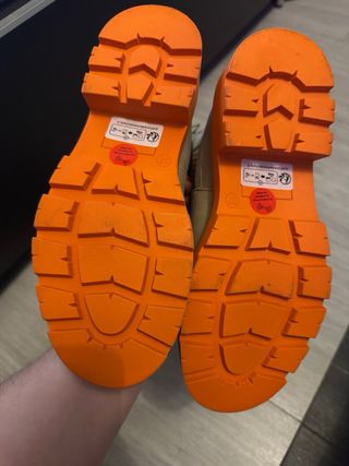 Stivali Promod beige/arancio taglia 37