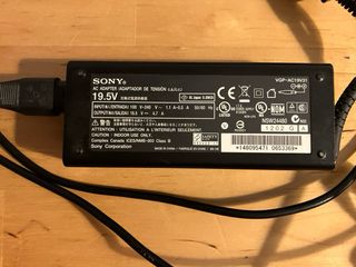 Cargador VAIO Sony
