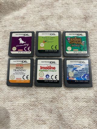 Lote 6 Juegos Nintendo DS