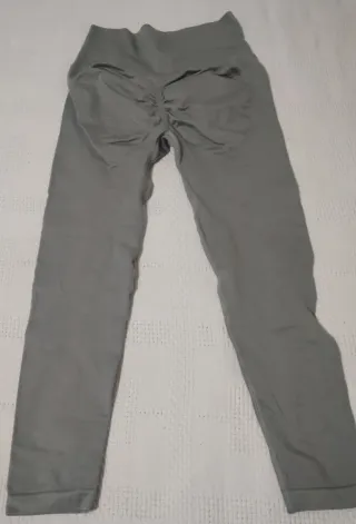 Leggings Push Up Grises Talla Única