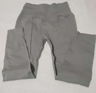 Leggings Push Up Grises Talla Única