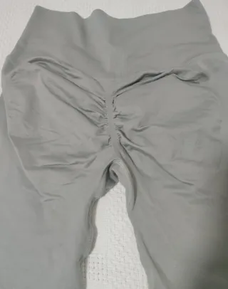 Leggings Push Up Grises Talla Única