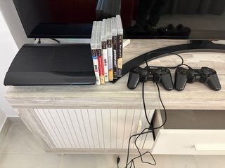 Consola Sony PS3 Slim 500GB Negra