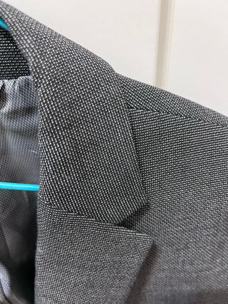 Americana Zara Gris Oscuro Talla M