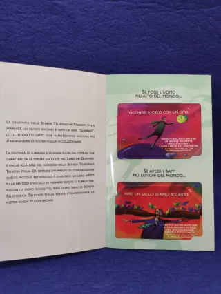 Schede Telefoniche Guinness dei Primati