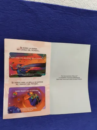 Schede Telefoniche Guinness dei Primati