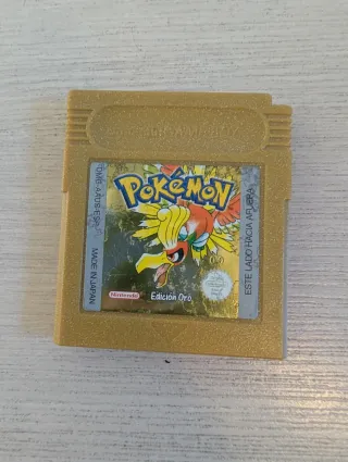 Pokémon Oro Game Boy Color Edición Española