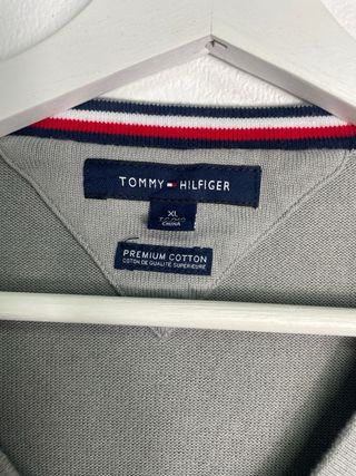 Jersey Tommy Hilfiger Gris Talla XL