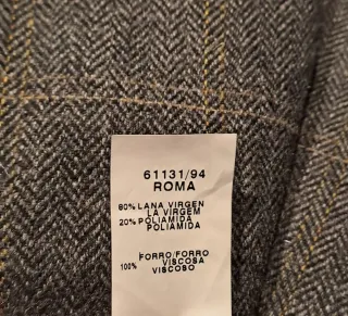 Chaqueta Emilio Tucci Talla 52