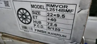 LLANTAS NUEVAS 22 5x120 BMW LAND ROVER