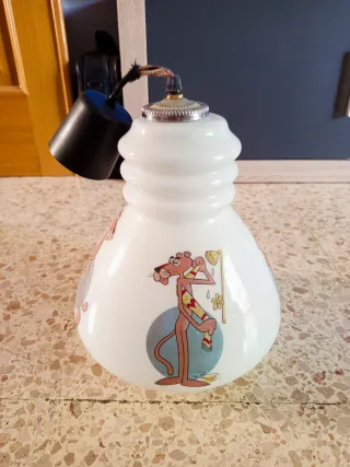 Lampara techo Pantera Rosa. OFERTAAAAAAA